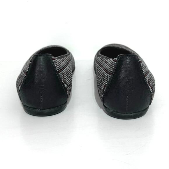Donald J. Pliner Women’s Beaded Multicolor Ballet Flats Shoes Black Size 7 M - Picture 4 of 11